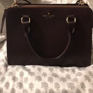Maroon Kate spade